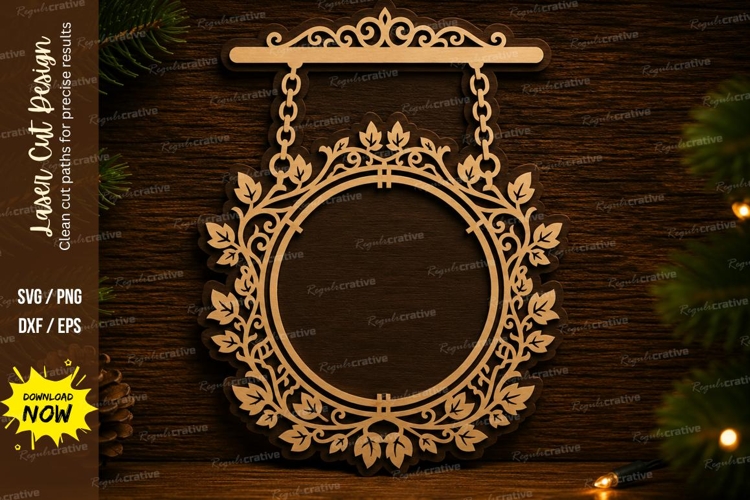 Floral Wreath Svg Image 7