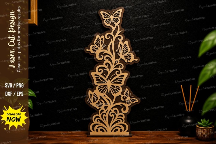 Butterfly Border Svg Image 6