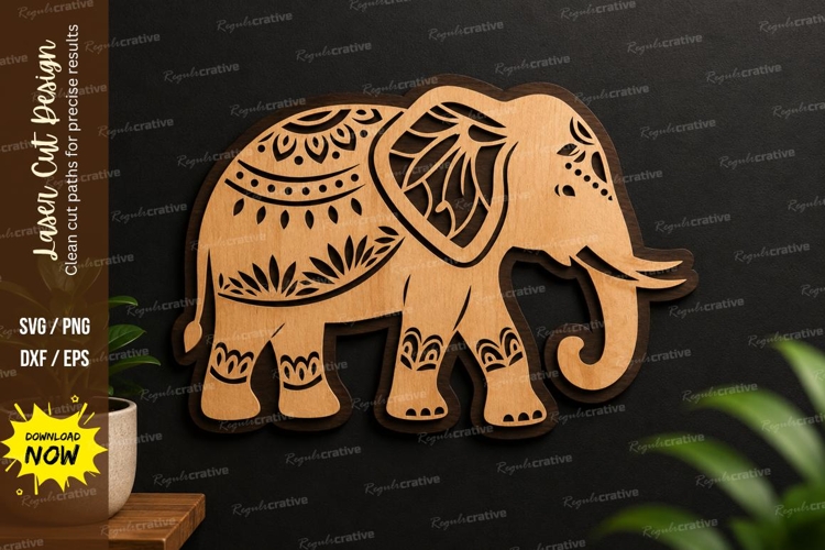 Elephant Mandala Image 3