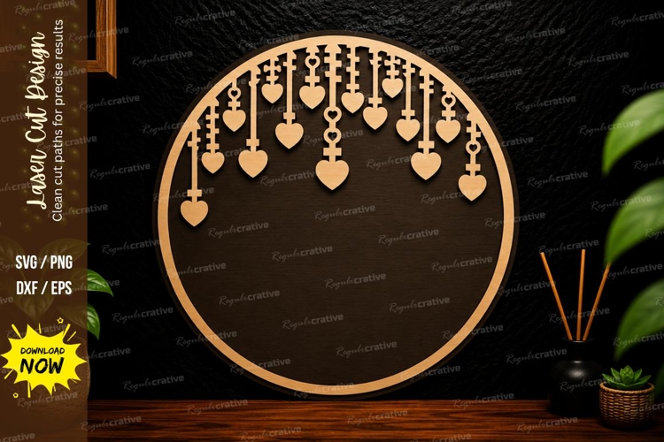 Circle Frame SVGs Image 8