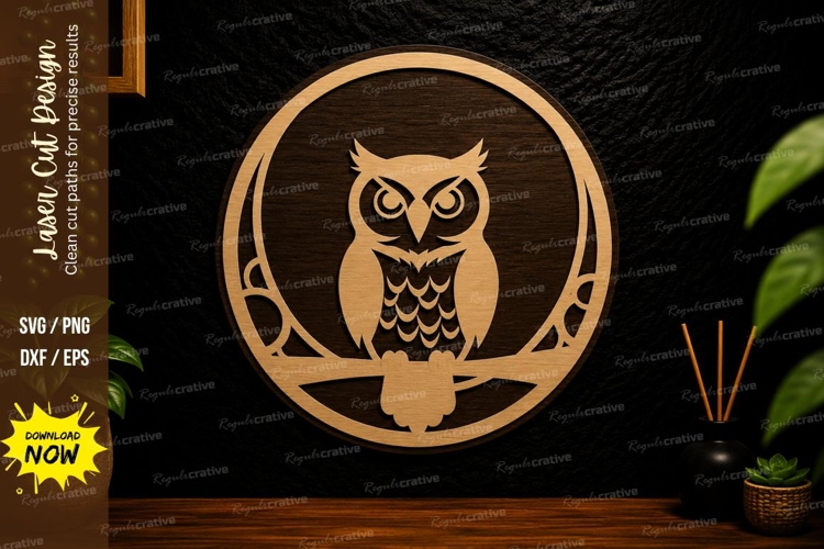 Owl Silhouette Image 23