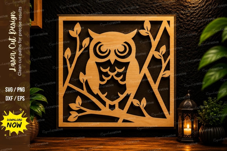 Owl Silhouette Image 20