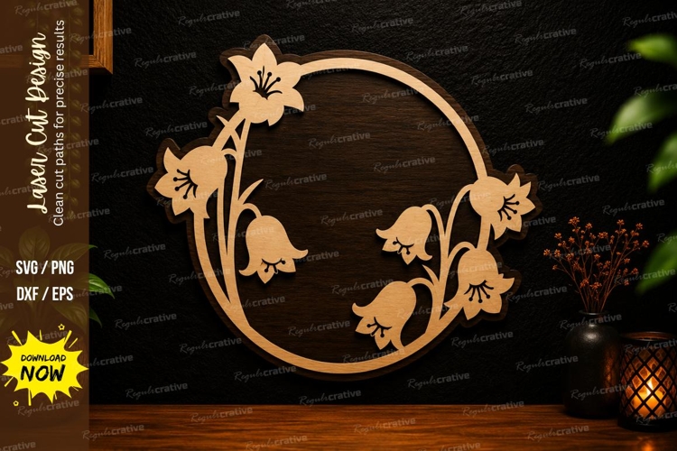 Flower Circle Svg Image 3