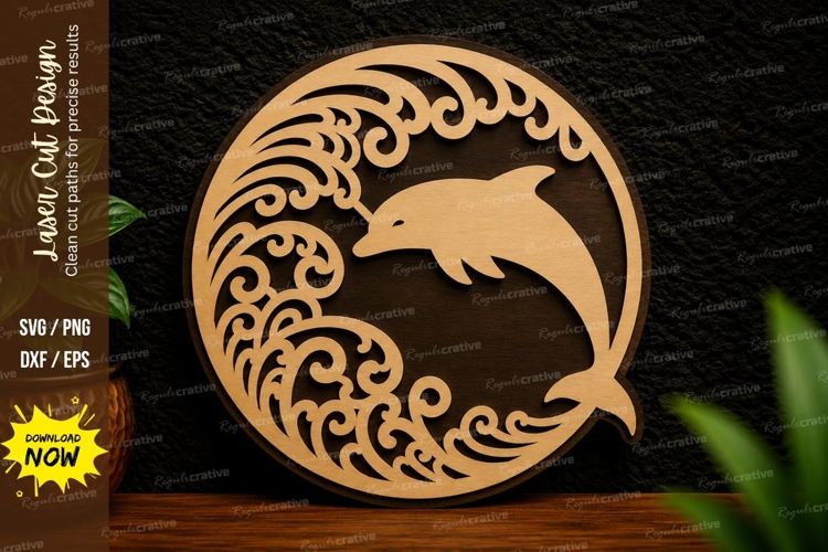 Dolphin Svg Image 7