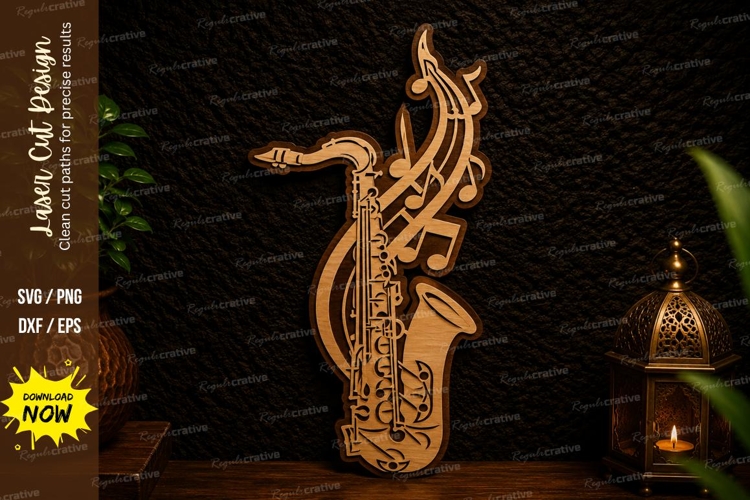 Saxophone Svg Image 21