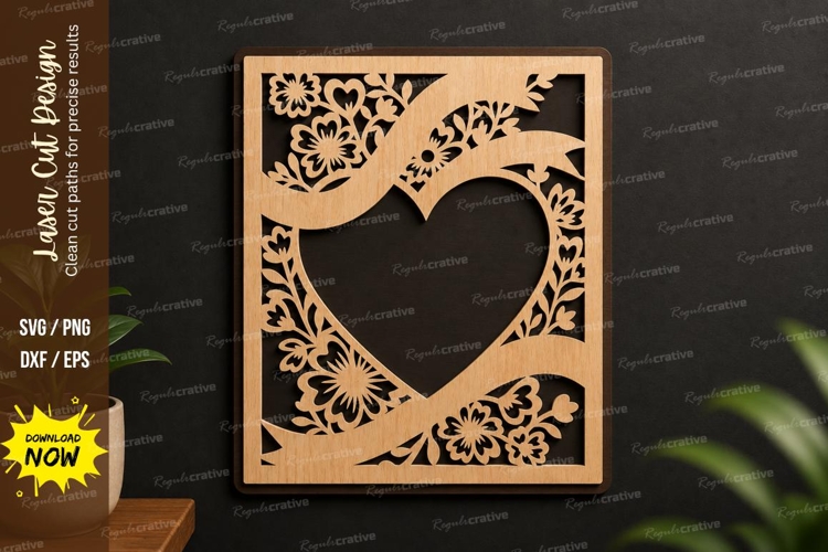 Heart Border Svg Image 4