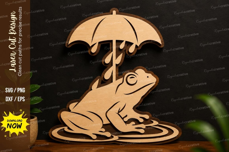 Cute Frog Svg