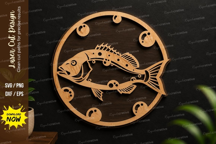 Bass Fish SVGs Image 2