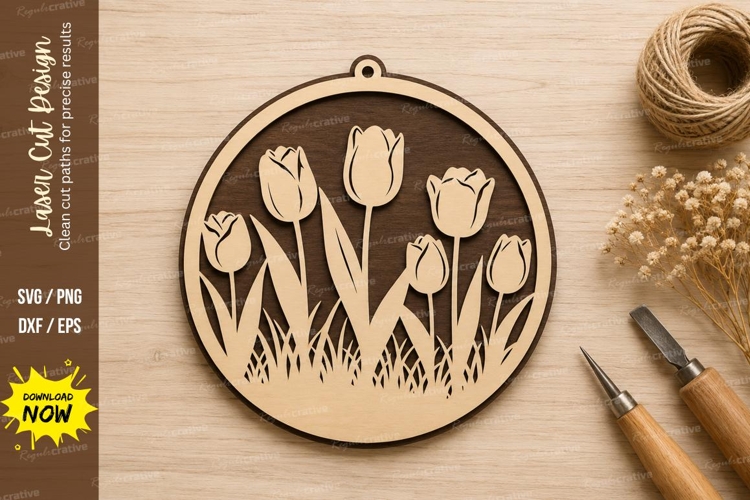 Flower Circle Svg Image 2