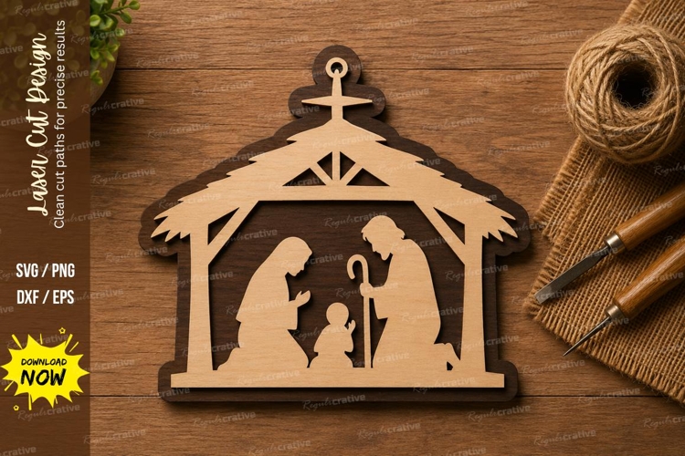 Jesus Christmas Svg Image 9