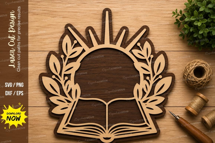 Laser Cut Book Art Image 8