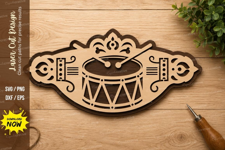 Drummer Svg Image 2