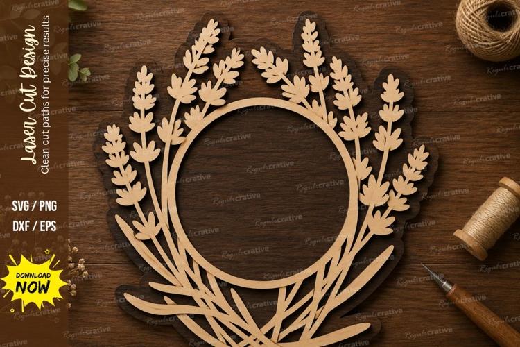 Floral Wreath Svg Image 7