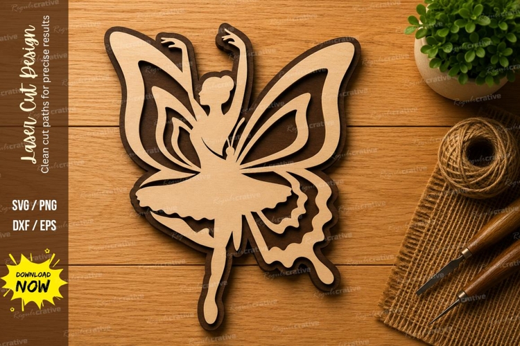 Fairy Silhouette Svg