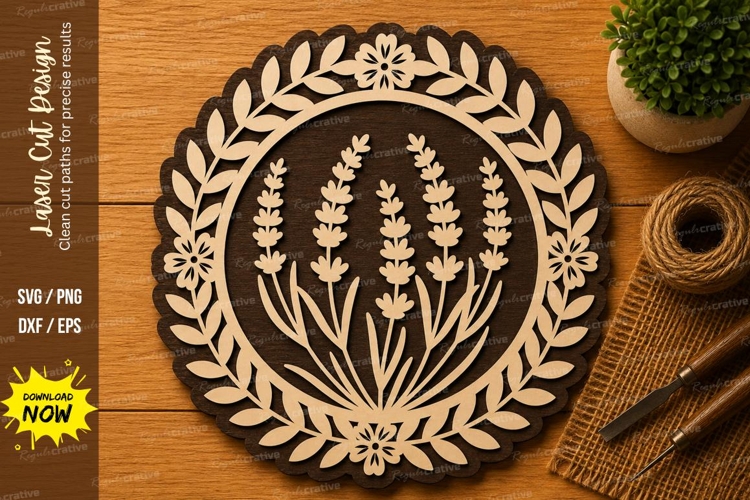 Floral Wreath Svg Image 10