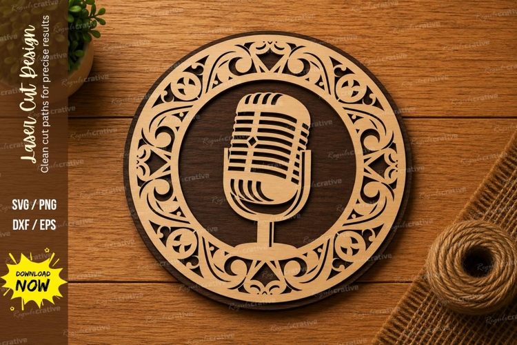 Microphone Svg Image 17