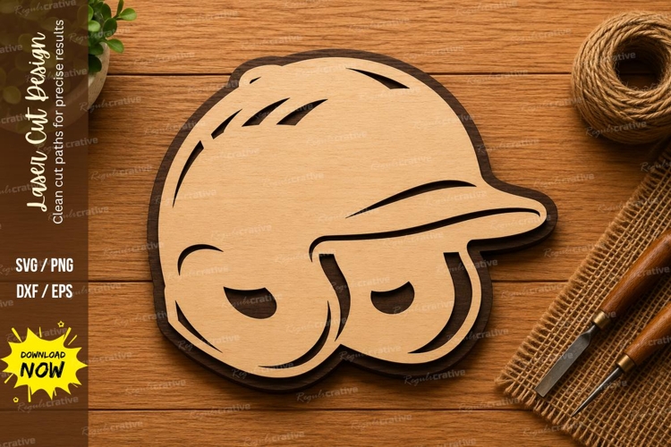 Baseball Helmet SVGs Image 9