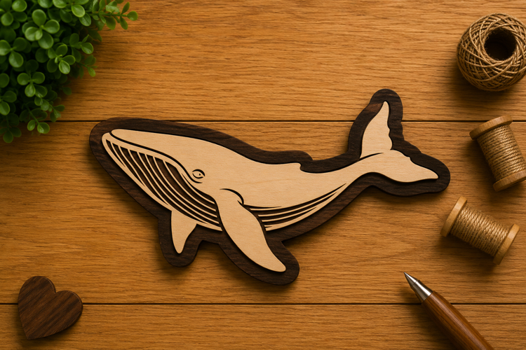 Ocean Whale Laser Cut Svg File Design ocean whale svg, whale