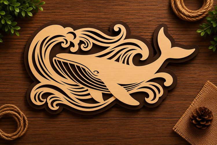 Whale Silhouette Image 9