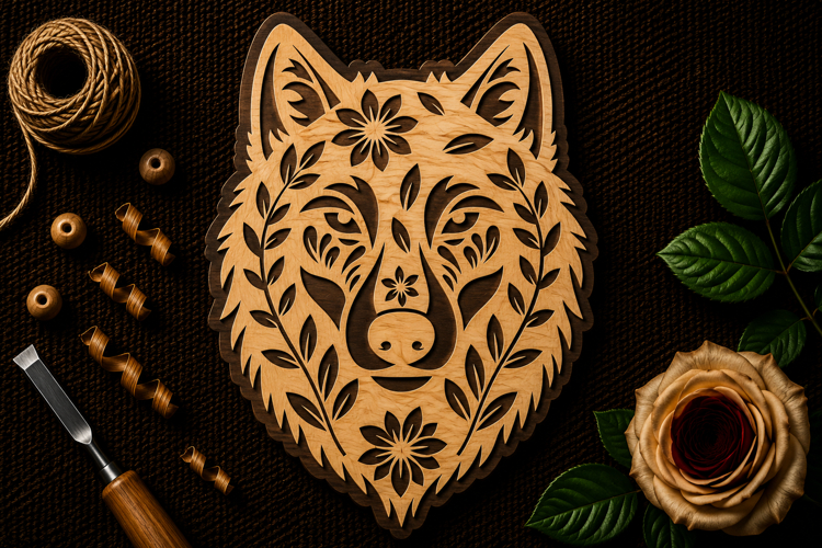 Wolf Mandala SVGs
