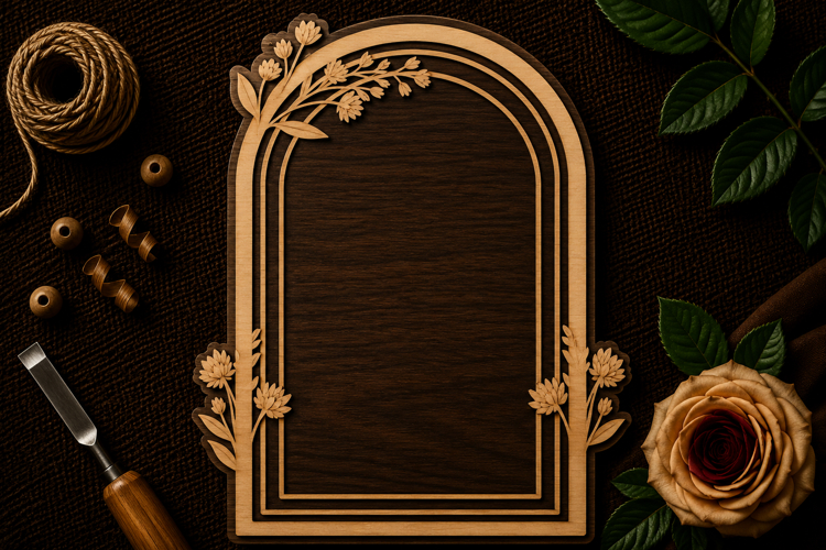Floral Corner Svg