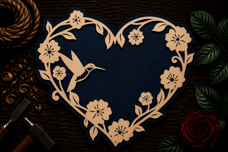 Heart Wreath SVGs