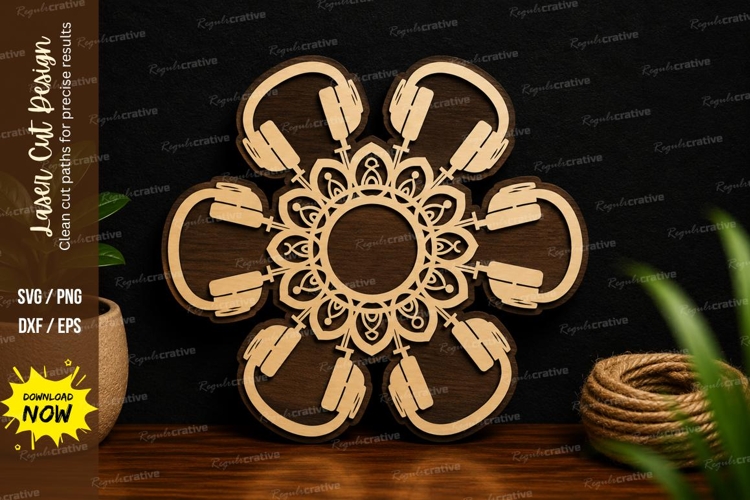 Flower Mandala SVGs Image 3