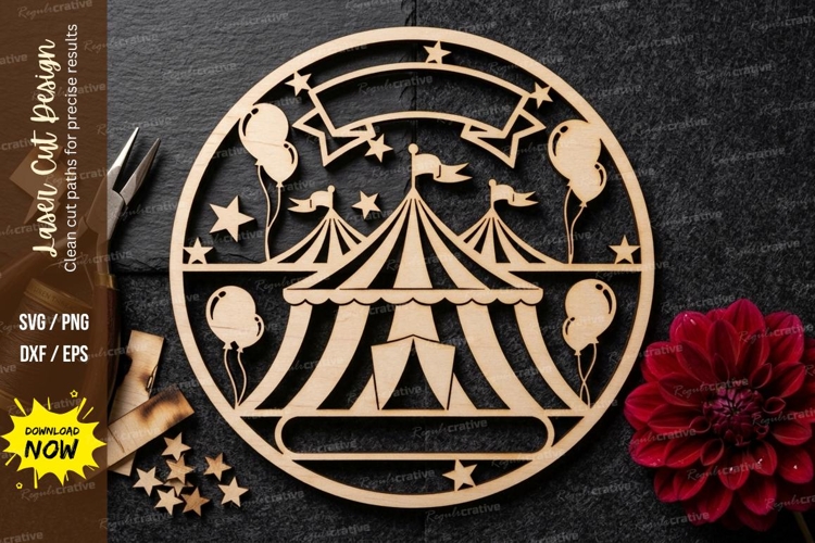 Circus Tent Svg Image 2