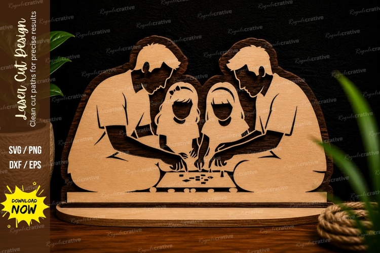Nativity Scene Laser Cut Image 24