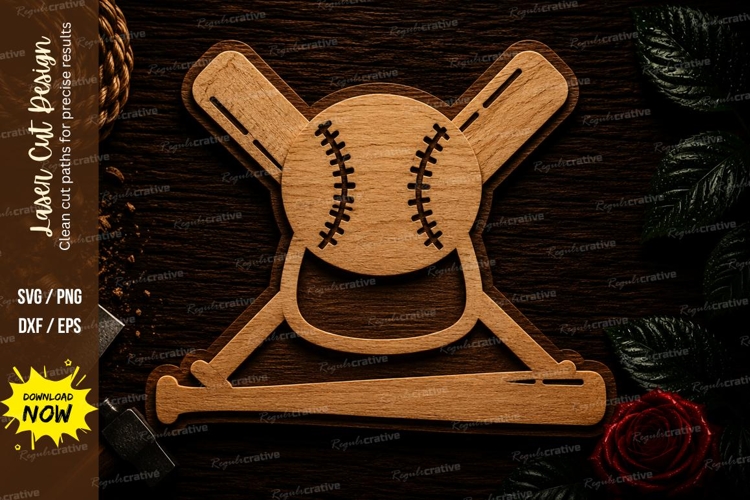 Baseball Flower Svg Image 16