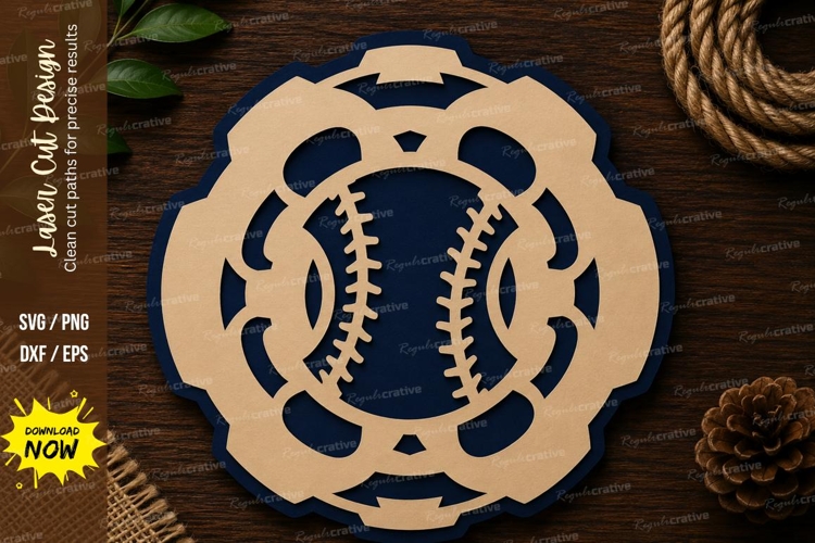Baseball Monogram SVGs Image 14