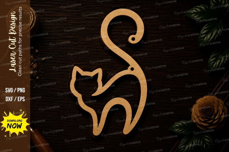 Cat Monogram Svg Image 23