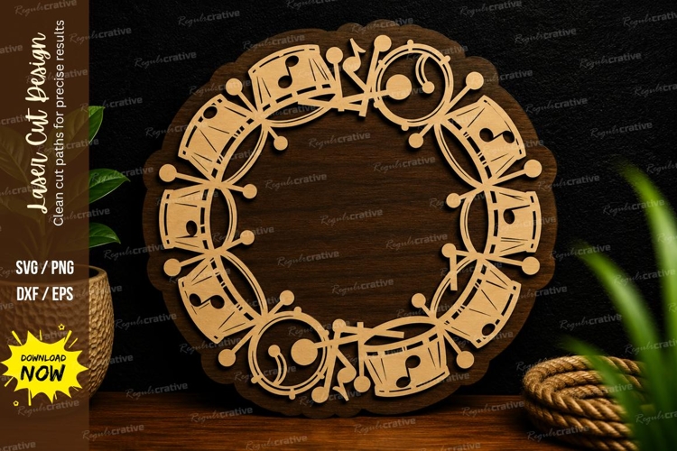 Drum Svg Image 13