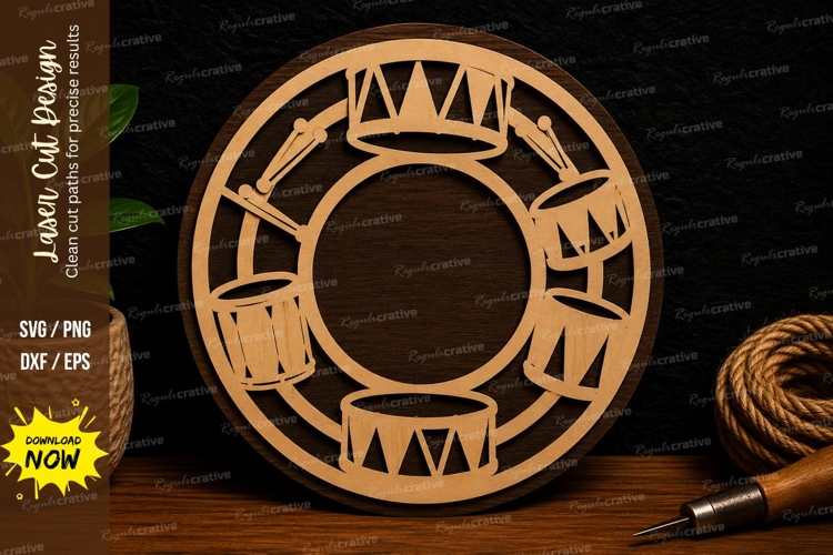 Drum Svg Image 8