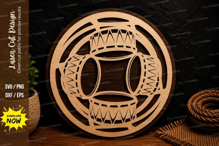 Drum Svg Image 4