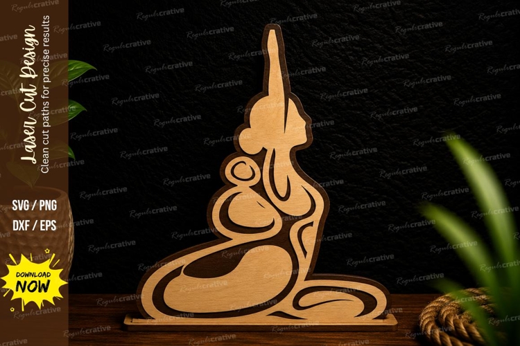 Meditation Silhouette Image 3