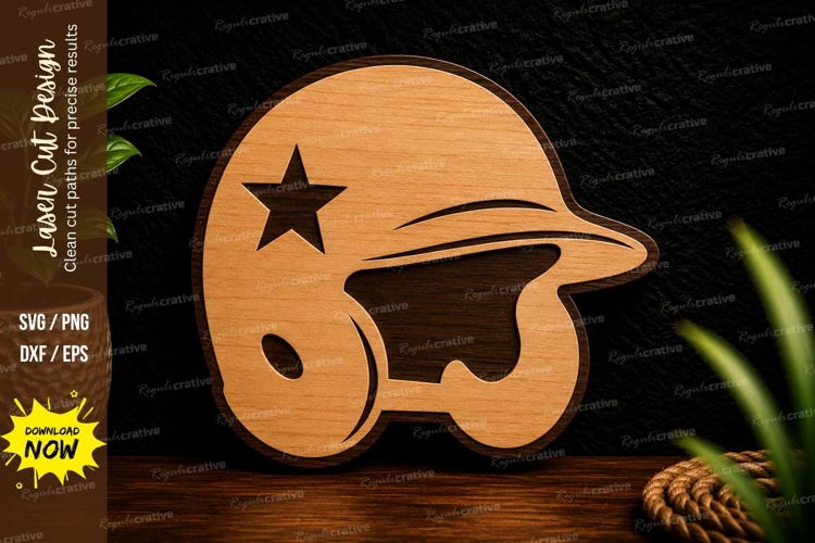 Helmet Silhouette Image 12