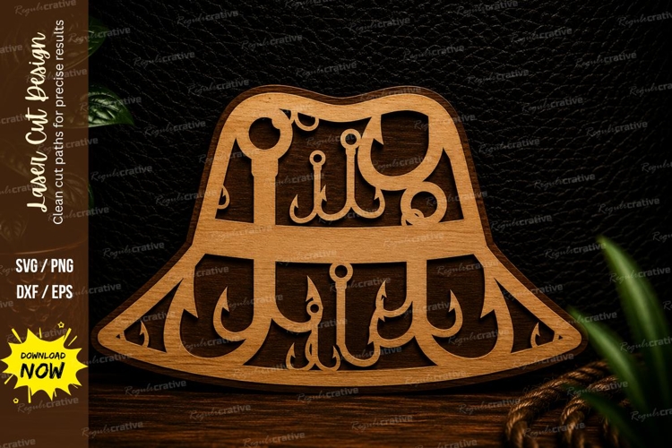 Fishing Lures Laser Cut SVG Design fishing lures svg, tackle