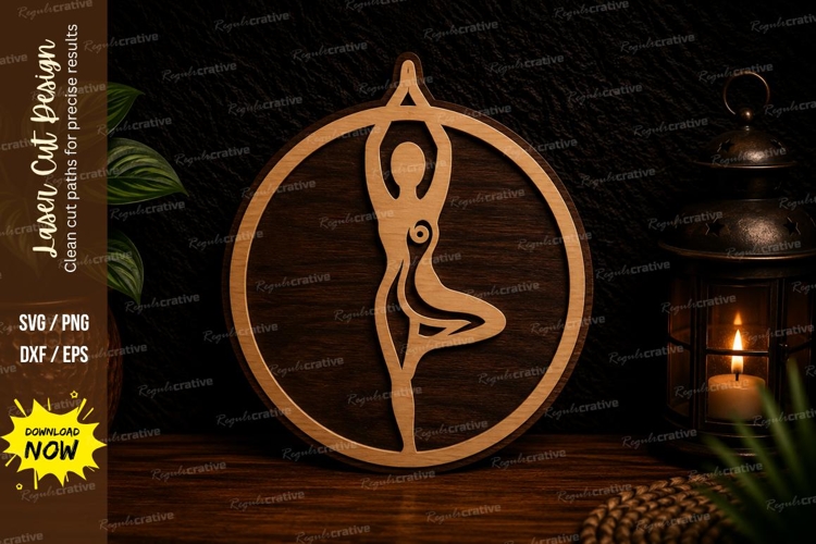 Meditation Silhouette Image 7