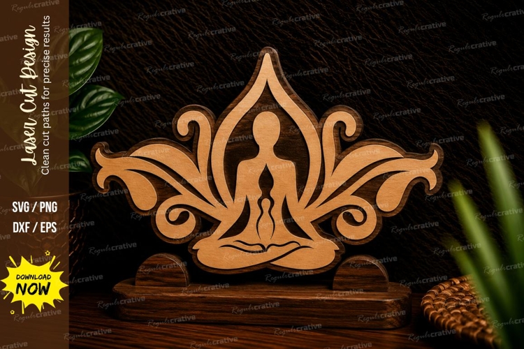 Meditation Silhouette Image 21