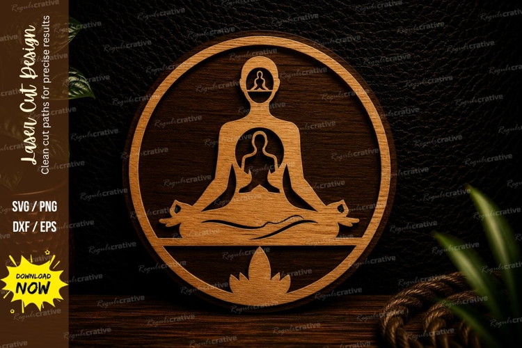 Meditation Silhouette Image 20