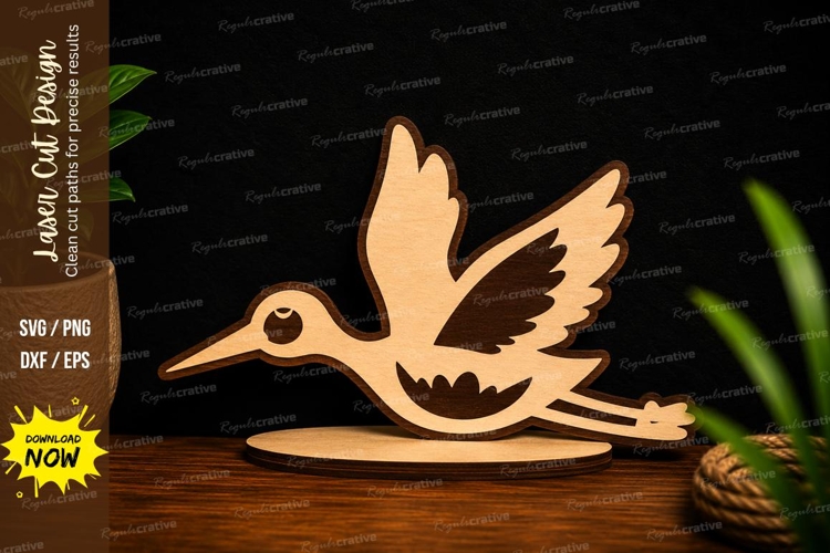 Flying Duck Laser Cut SVG Design duck svg, flying duck desig