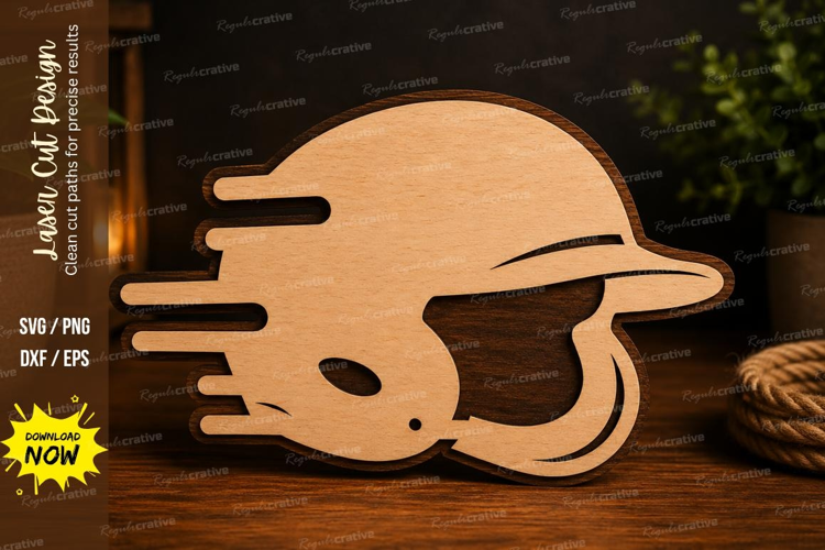 Football Helmet Laser Cut SVG Design football helmet svg