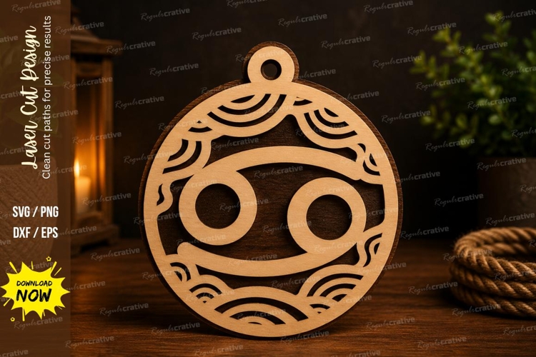 Cancer Zodiac Svg Image 21