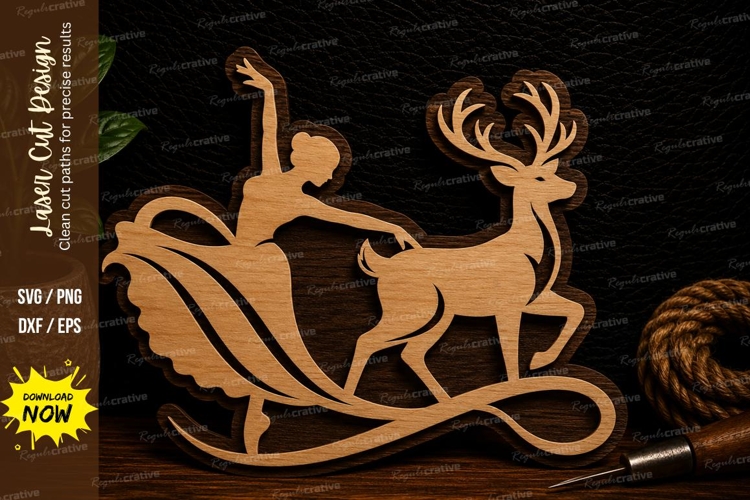 Deer Silhouette Svg Image 13