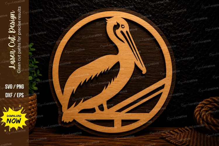 Pelican Silhouette Image 9