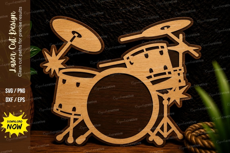 Drummer Svg Image 8