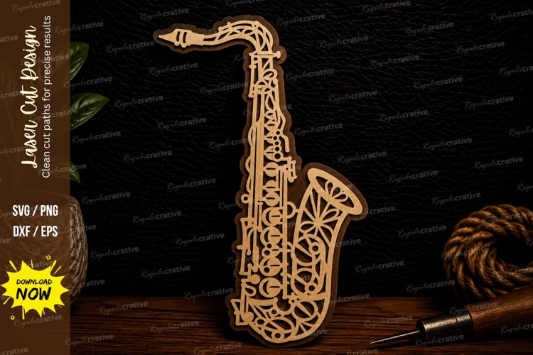 Saxophone Laser Cut Svg Design saxophone svg, saxophone