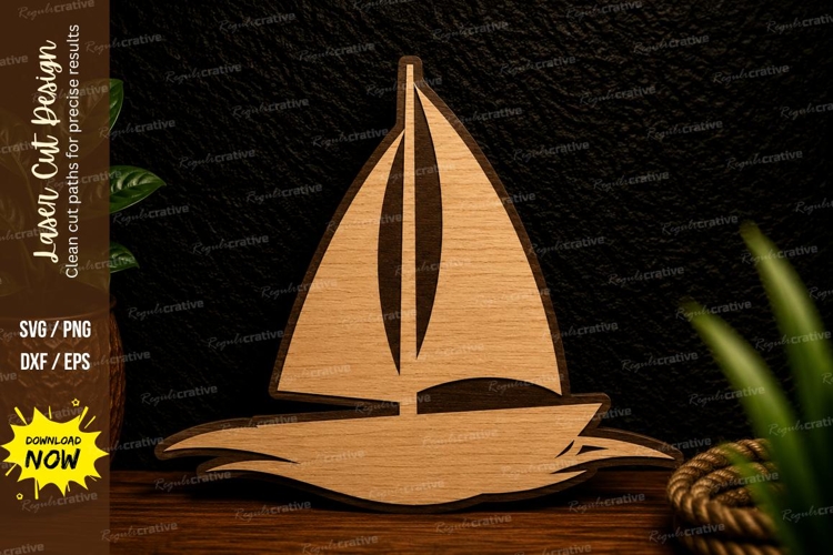 Sailboat Laser Cut Svg Design sailboat svg, sailing boat