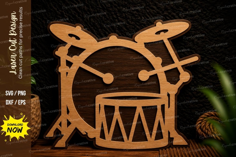 Drum Svg Image 9